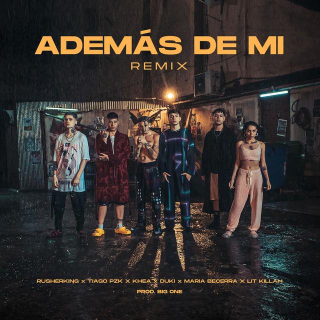 Album cover art for Ademas de Mi (Remix)