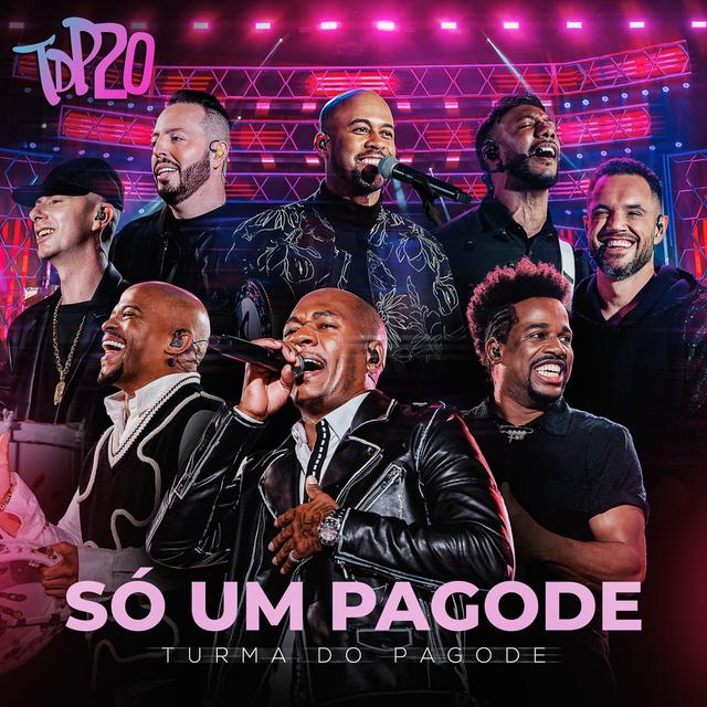 Album cover art for Só um Pagode