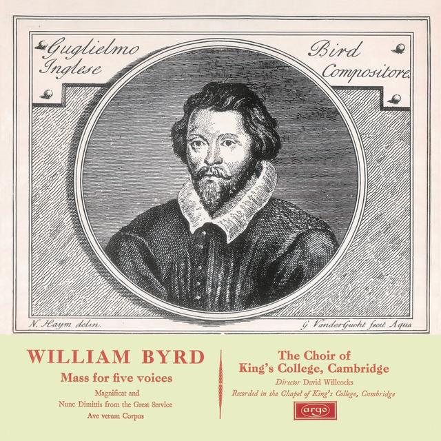 Album cover art for Byrd: Mass for 5 Voices - Magnificat and Nunc Dimittis from the Great Service - Ave Verum Corpus