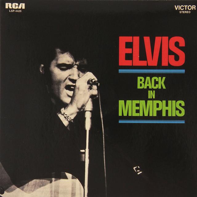 Album cover art for Back in Memphis