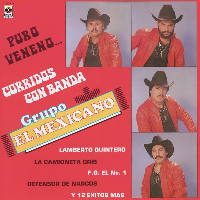 Album cover art for Puro Veneno Corridos Con Banda