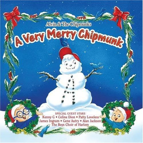 Album cover art for Very Merry Chipmunk