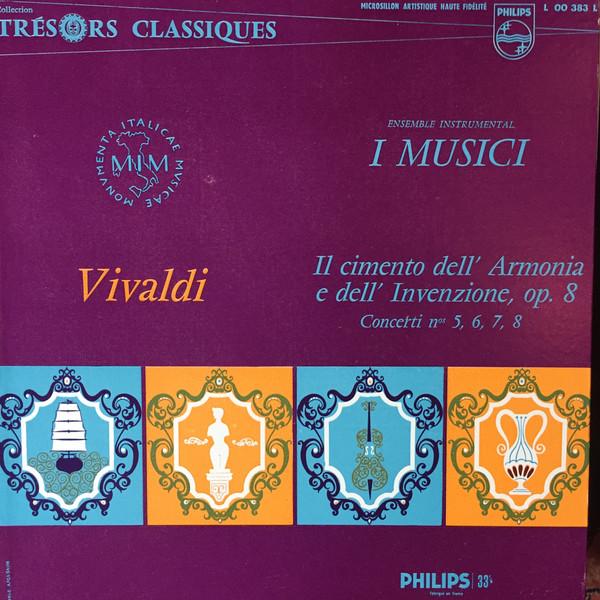 Album cover art for Vivaldi: Il Cimento dell'Armonia e dell'Inventione - Concerti Nos. 5, 6, 7 & 8