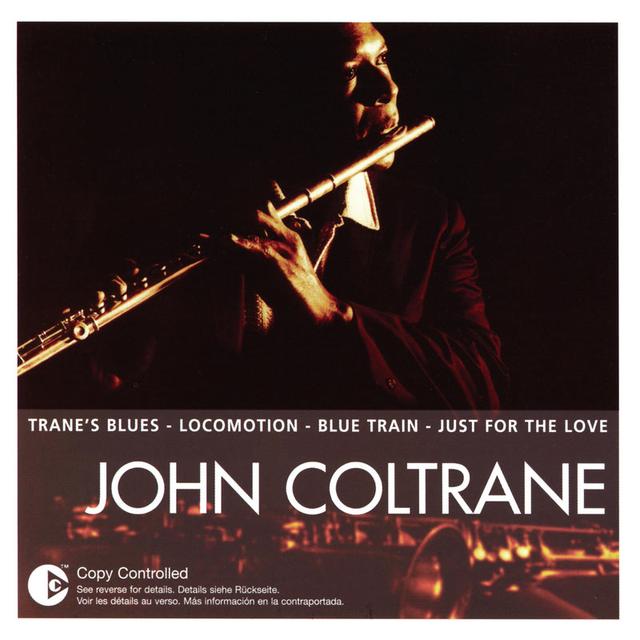 Album cover art for Essential John Coltrane