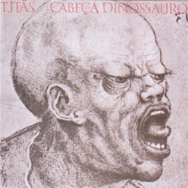 Album cover art for Cabeça Dinossauro