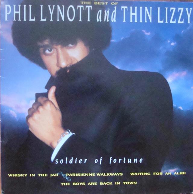 Album cover art for The Best Of Phil Lynott and Thin Lizzy - Soldier Of Fortune