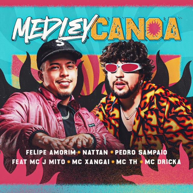 Album cover art for Medley Canoa - Putaria no Escuro / Menina do Job / Escada do Prédio / Mal Caminho / Pede Que eu Te Dou