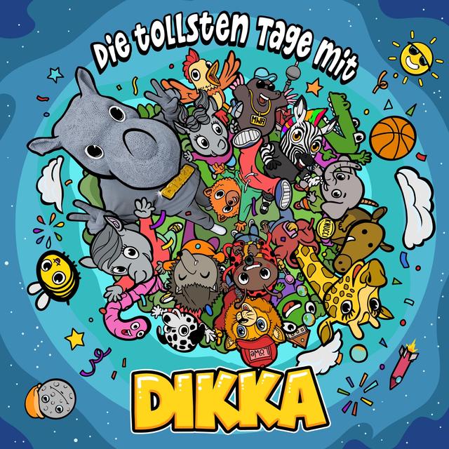 Album cover art for Die tollsten Tage mit Dikka