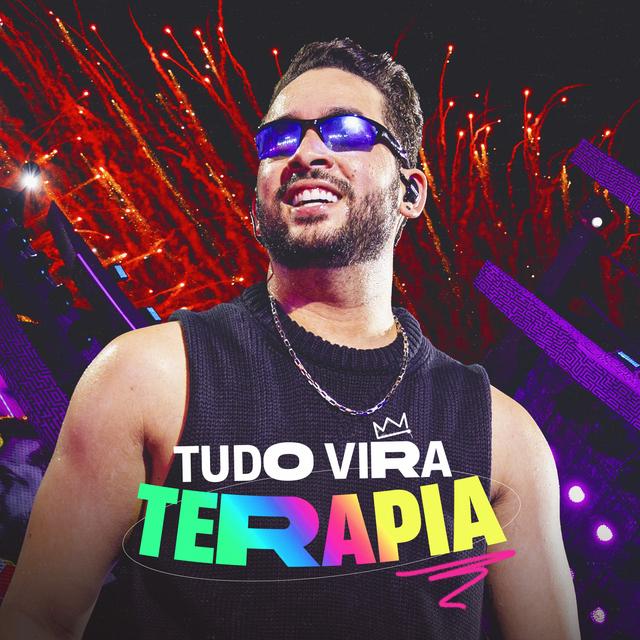 Album cover art for Tudo Vira Terapia