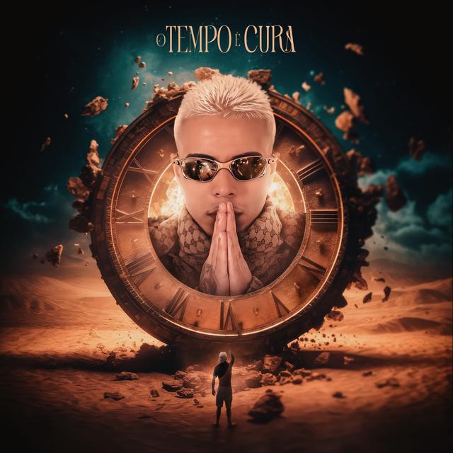 Album cover art for O Tempo é Cura