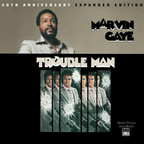 Album cover art for Trouble Man: 40th Anniversary Expanded Edition