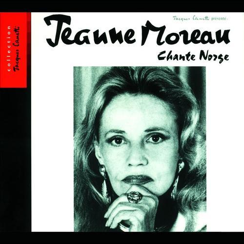 Album cover art for Jeanne Moreau Chante Norge