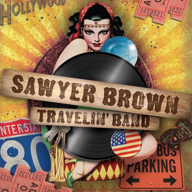 Album cover art for Travelin' Band