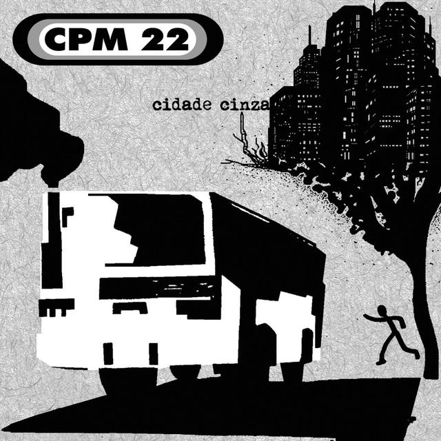 Album cover art for Cidade Cinza