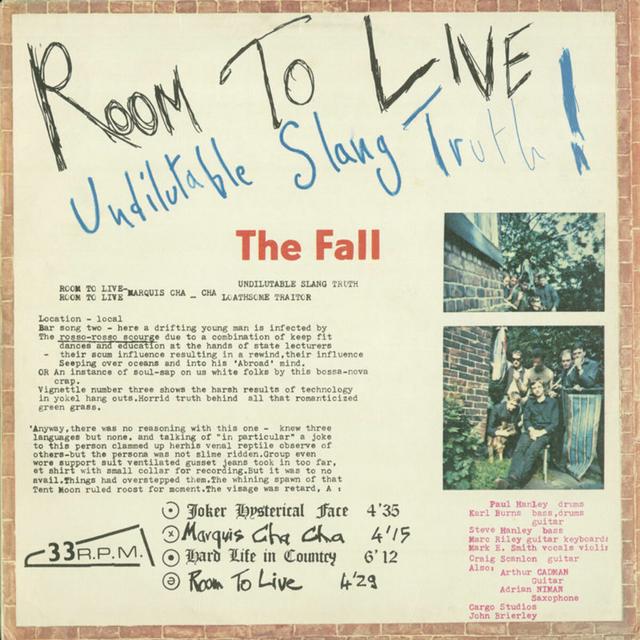 Album cover art for Room To Live