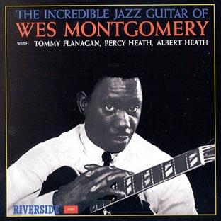 Album cover art for The Incredible Jazz Guitar of Wes Montgomery