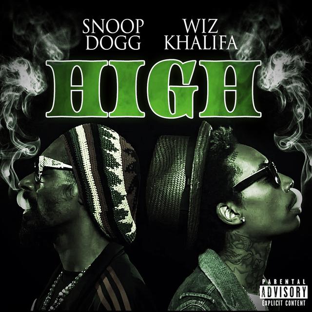 Album cover art for High