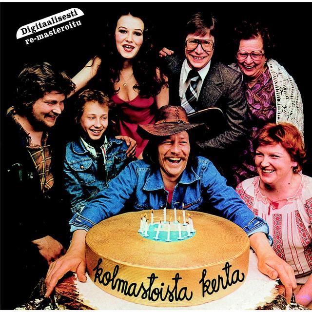 Album cover art for Kolmastoista Kerta