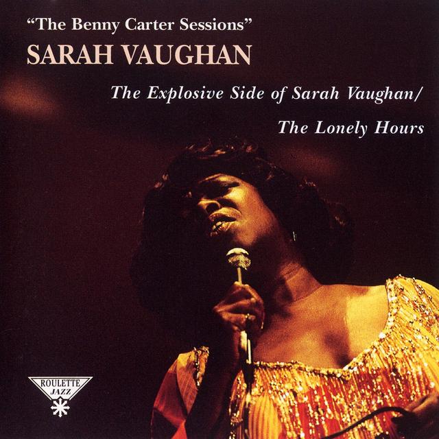 Album cover art for The Explosive Side of Sarah Vaughan