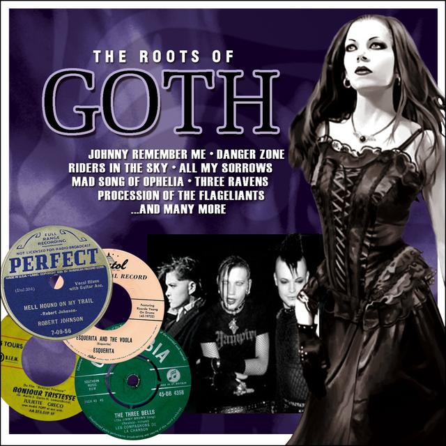 Album cover art for The Roots Of Goth