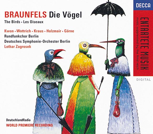 Album cover art for Die Vögel