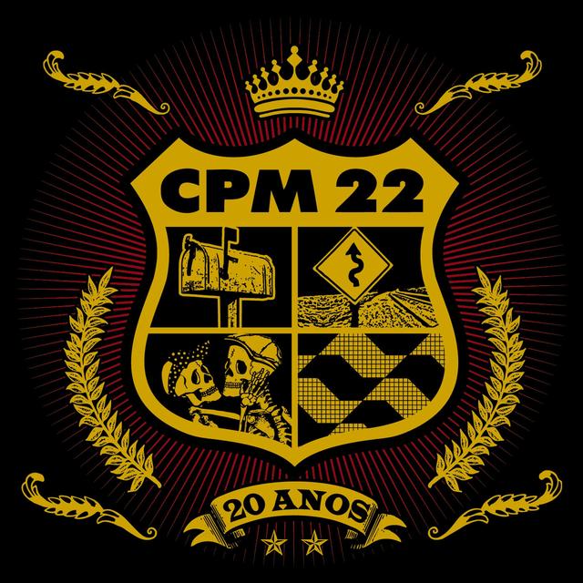 Album cover art for CPM22 : 20 Anos