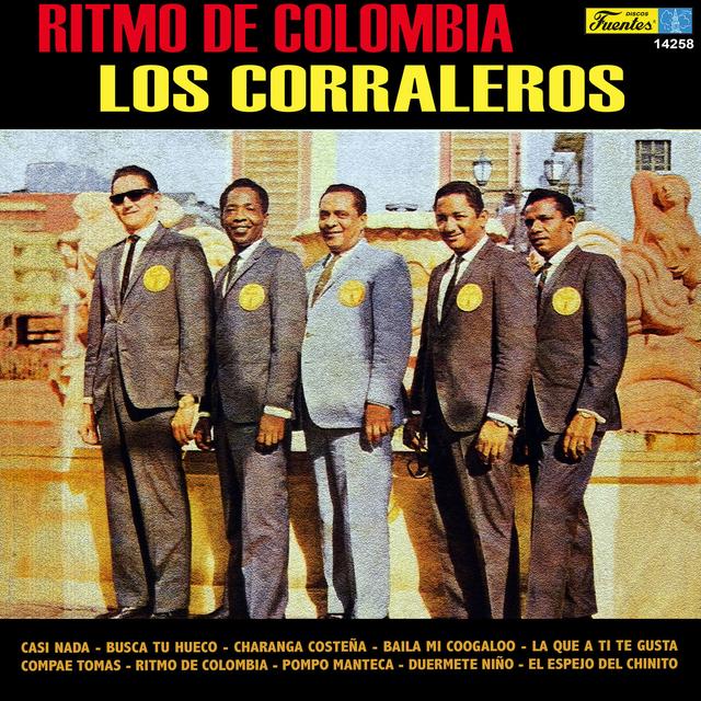 Album cover art for Ritmo de Colombia