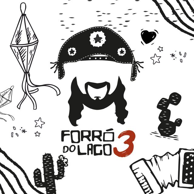 Album cover art for Forró do Lago 3