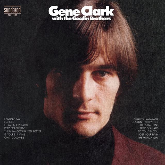 Album cover art for Gene Clark with the Gosdin Brothers