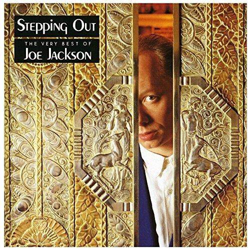 Album cover art for Steppin' Out: The Very Best of Joe Jackson