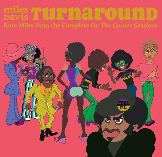 Album cover art for TURNAROUND: UNRELEASED RARE VINYL FROM ON THE CORNER