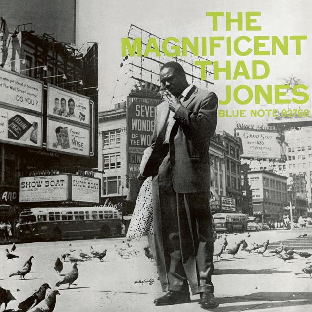 Album cover art for The Magnificent Thad Jones