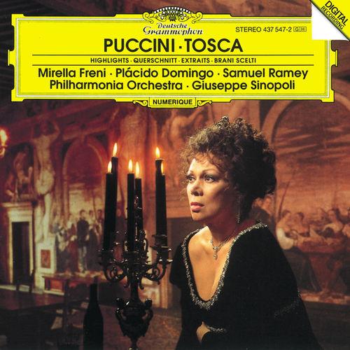 Album cover art for Puccini: Tosca (Highlights)