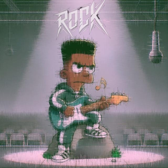 Album cover art for Rock