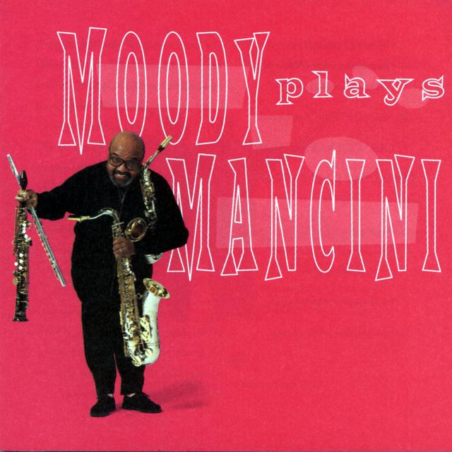 Album cover art for Moody Plays Mancini