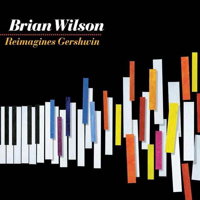 Album cover art for Reimagines Gershwin