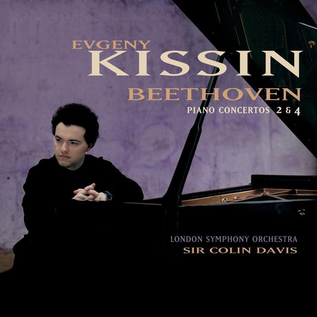 Album cover art for Beethoven: Piano Concertos Nos. 2 & 4