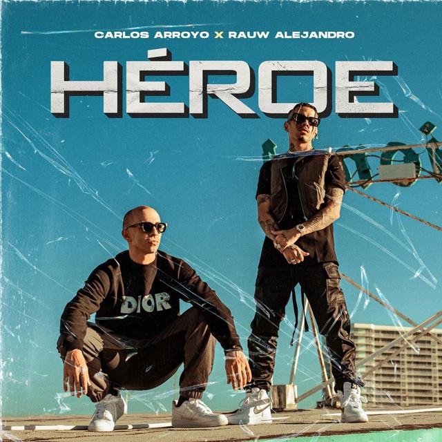 Album cover art for Héroe