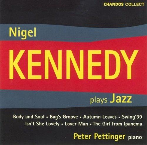 Album cover art for NIgel Kennedy Plays Jazz