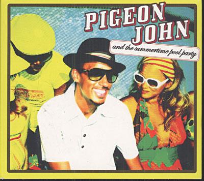 Album cover art for Pigeon John & the Summertime Pool Party