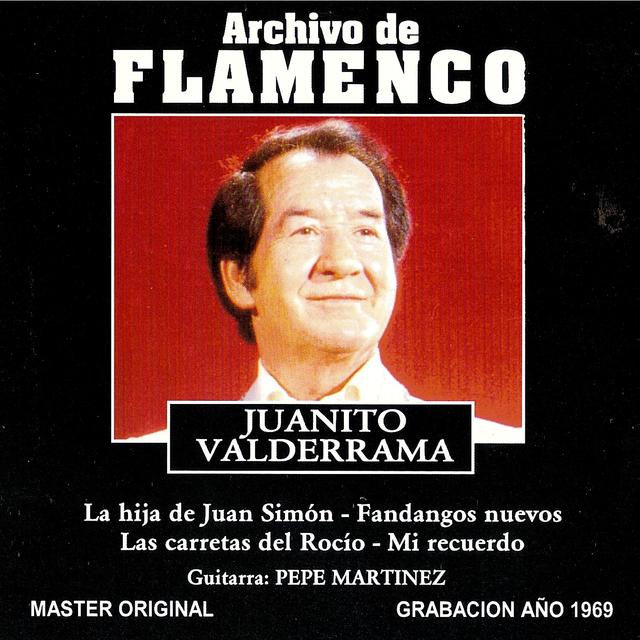 Album cover art for Archivo De Flamenco Vol.5 (juanito Valderrama)