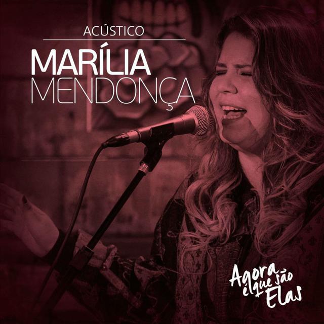 Album cover art for Agora é que São Elas ao Vivo (Acústico)