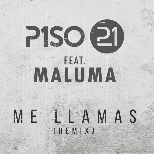 Album cover art for Me Llamas (feat. Maluma)