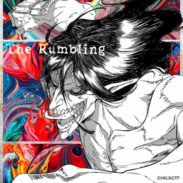 Album cover art for The Rumbling