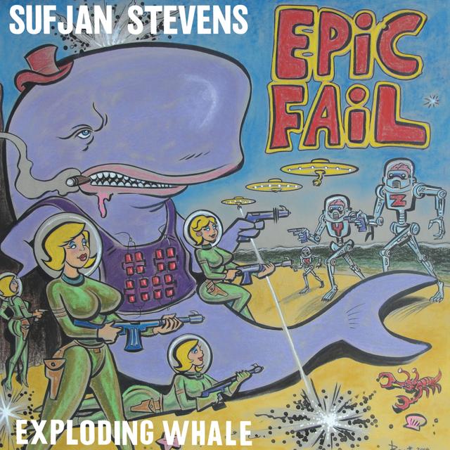 Album cover art for Exploding Whale