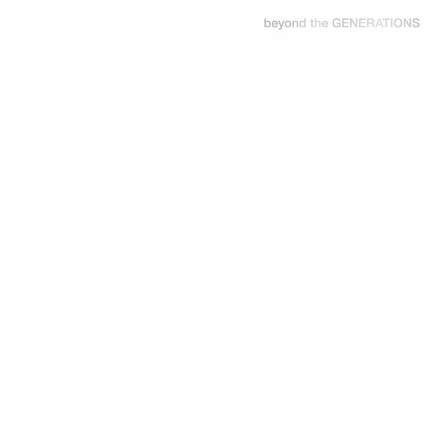 Album cover art for beyond the GENERATIONS