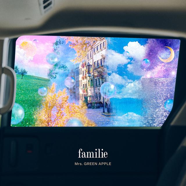 Album cover art for familie