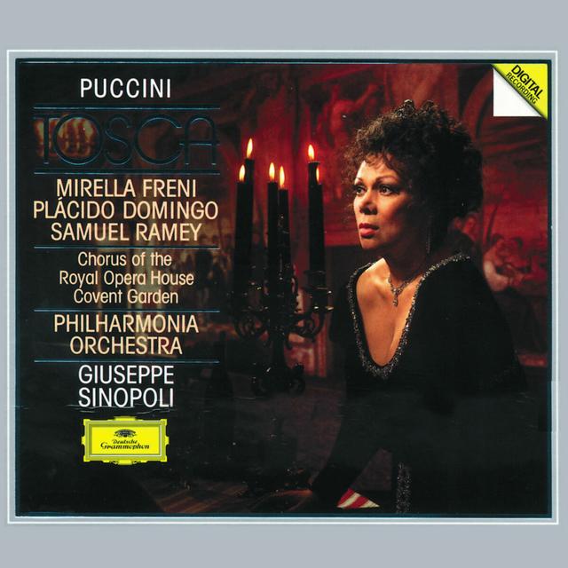 Album cover art for Puccini: Tosca