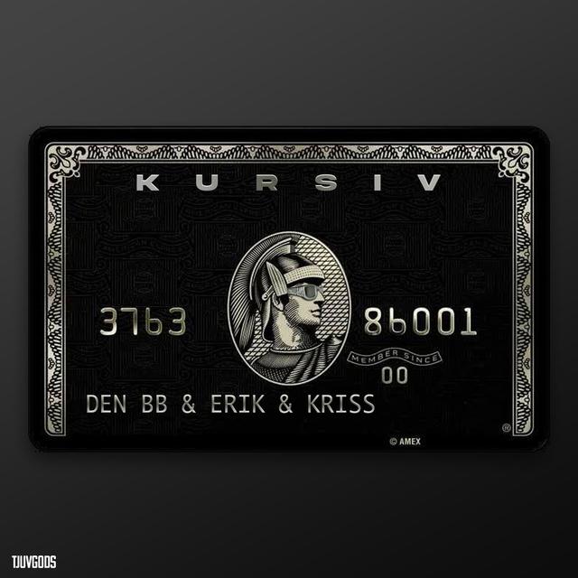 Album cover art for Kursiv