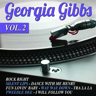 Album cover art for Georgia Gibbs Vol.2